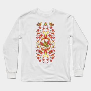 Ornament with Birds Long Sleeve T-Shirt